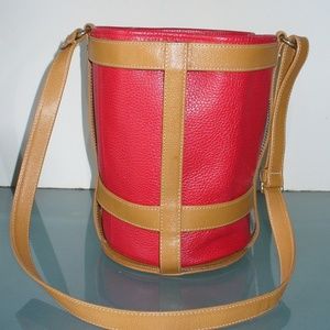 Vintage Feed Bag Cage Purse With Inserts